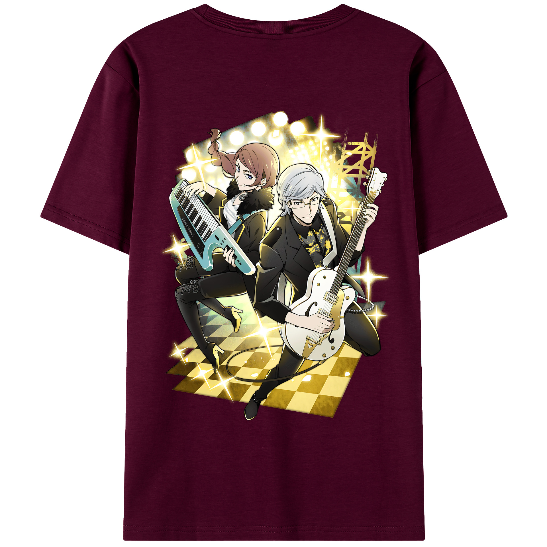 （画像用） 文豪ストレイドッグス Bungo Stray Dogs レディース半袖Tシャツ(バックプリント)